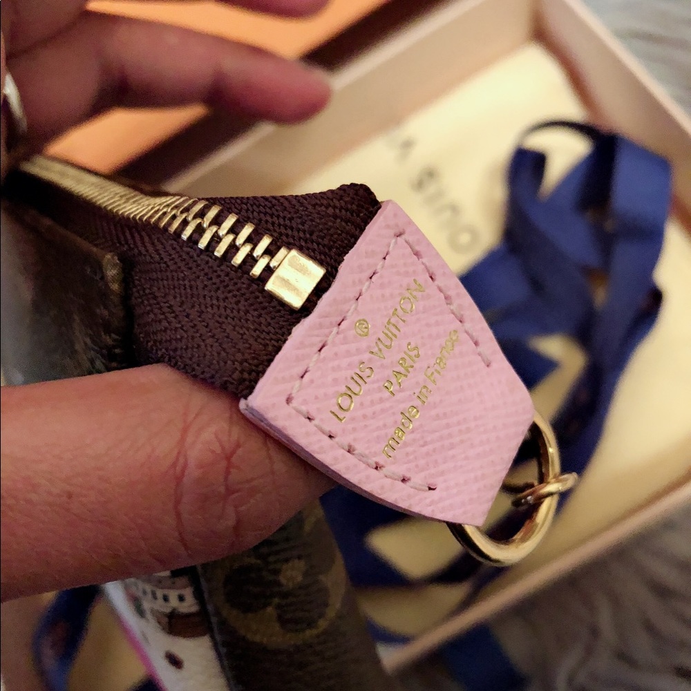 Authentic Louis Vuitton mini pochette. - Picture 2 of 8